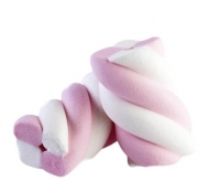 MONELLE COTONE KG.1 TRECCIA BIANCO ROSA